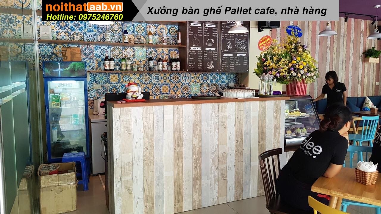 Bàn ghế quán cà phê đẹp